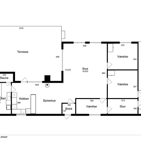 Lovely With Garden, Close To Bøtø By